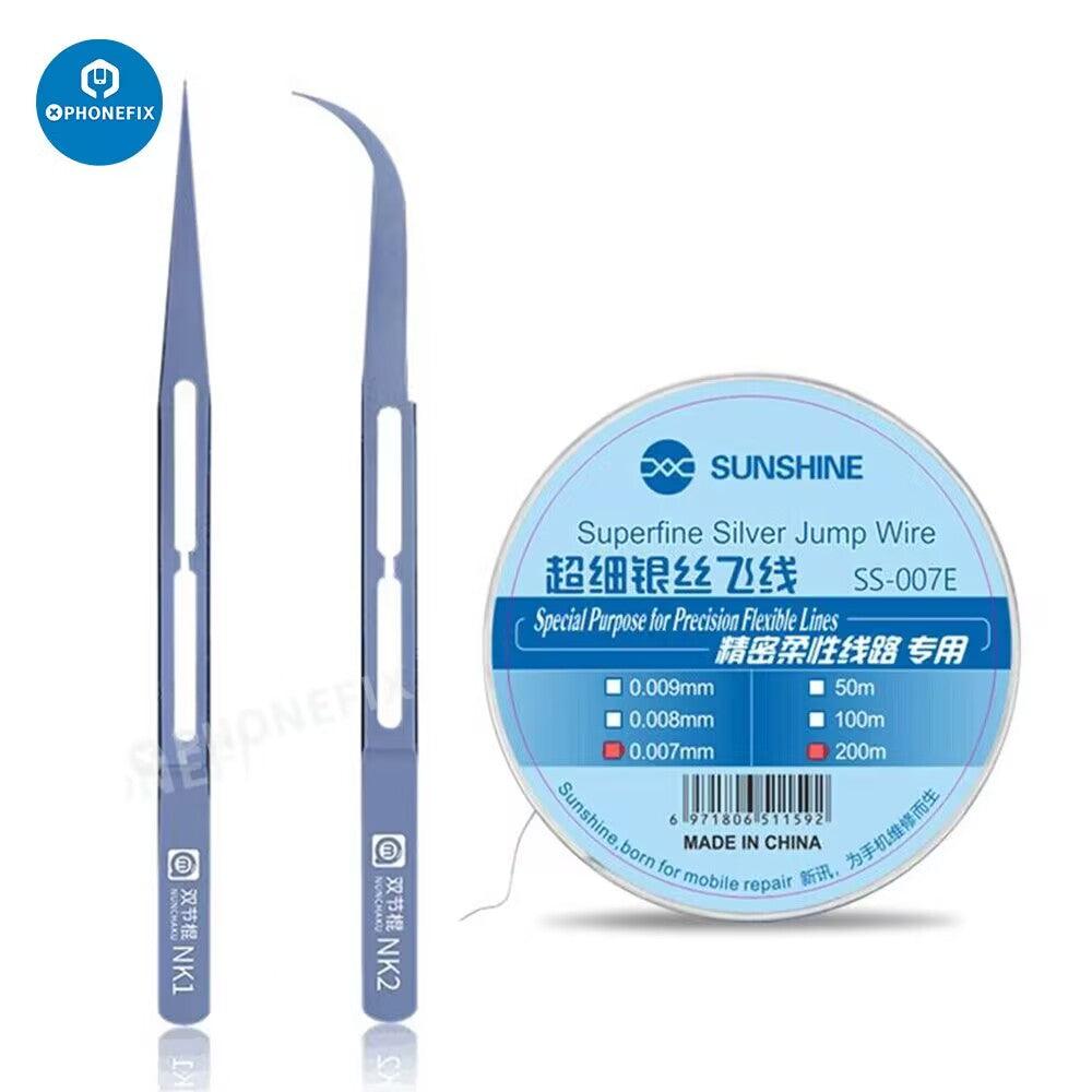 Precision special model tweezers (straight)