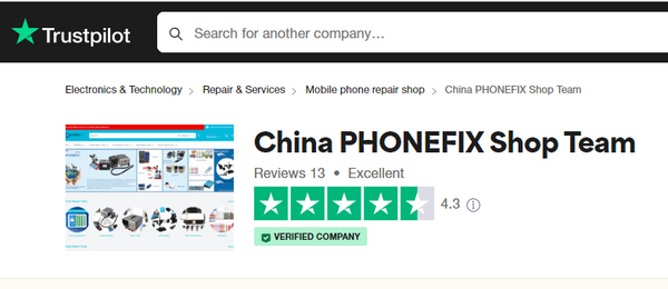 Review of China Phonefix and diyfixtool.com