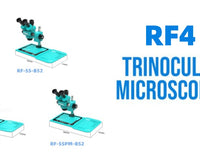 Trinocular Stereo Microscopes: RF-55-B52 RF-55P-B52 and RF-55PM-B52