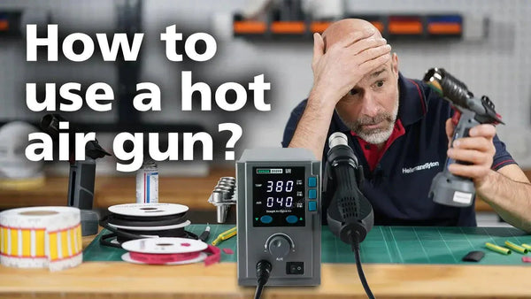 Using Hot Air Gun - Desoldering and Soldering iPhone Components