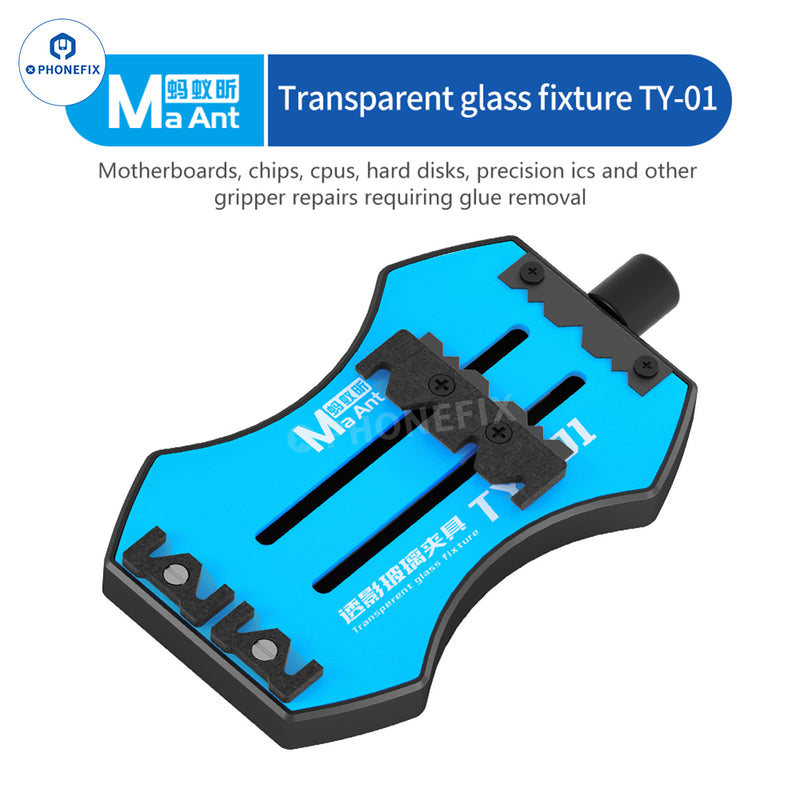 MaAnt TY-01 TY-02 Transparent Glass Fixture Motherboard IC Clamp