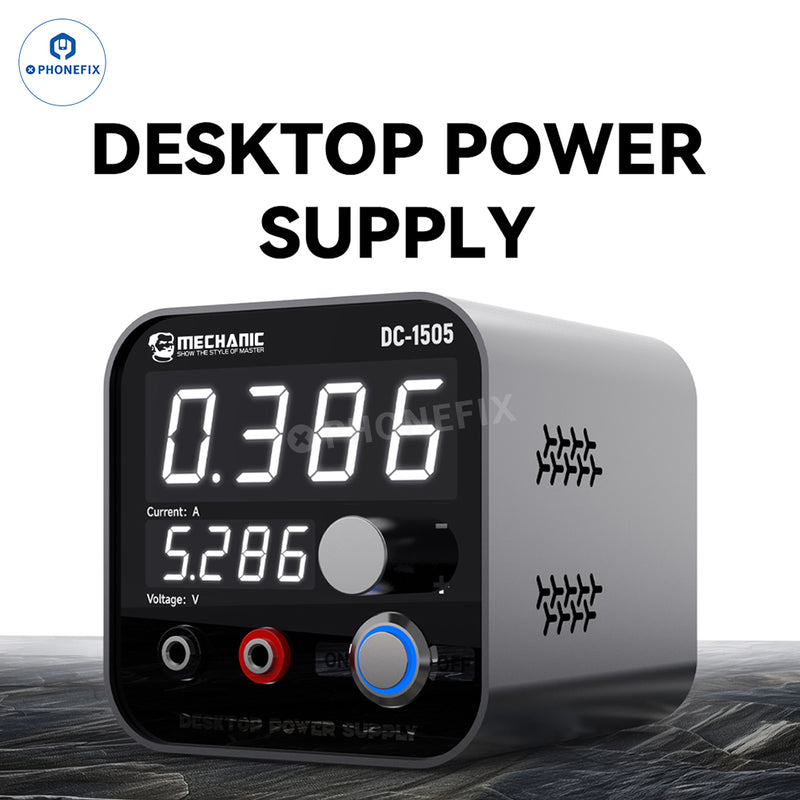 Mechanic DC-1505 Desktop Power Supply 4-Digit Display