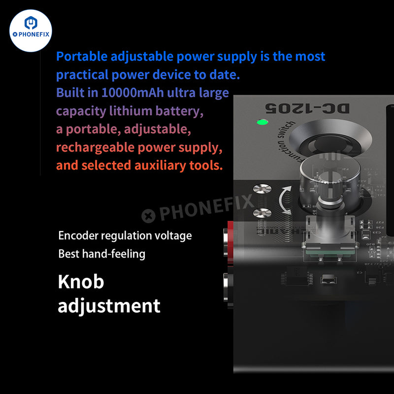 MECHANIC POWER BOX 2.0 DC-1205 Portable 12V 5A Power Supply