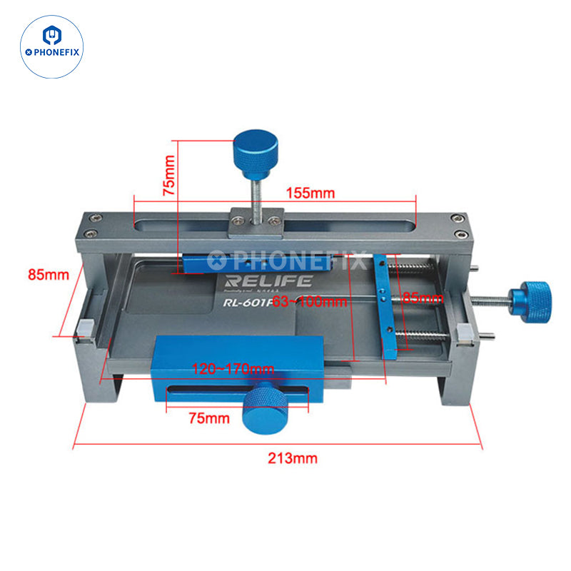 Phone Frame Corrector Fixture LCD Back Cover Glass Removal Clamp