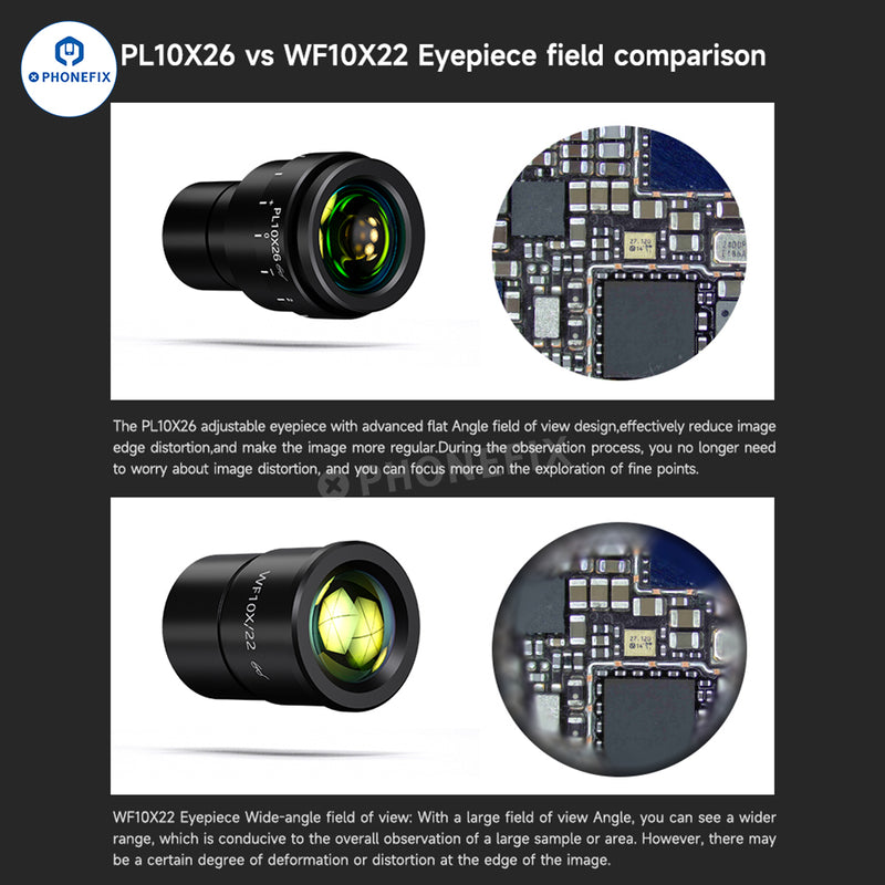 Mechanic Space X 6.5X-52X Trinocular Micro-Soldering Microscope