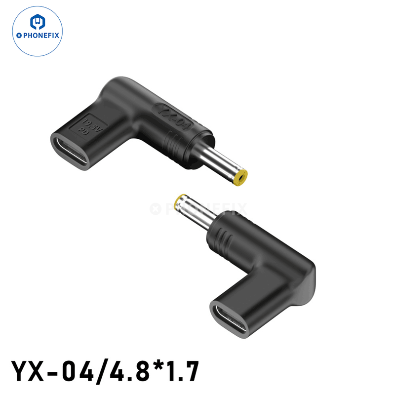 100W USB Type-C Female to DC Male Converte PD Laptop Fast Charging