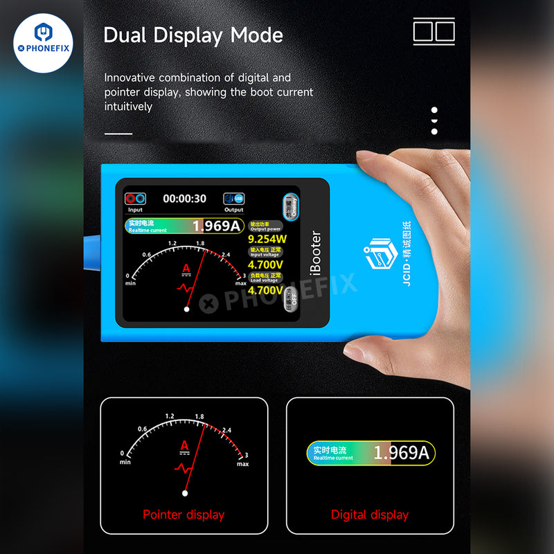 JCID iBooter Current Analyzer One-key Boot iPhone 7-16 Series