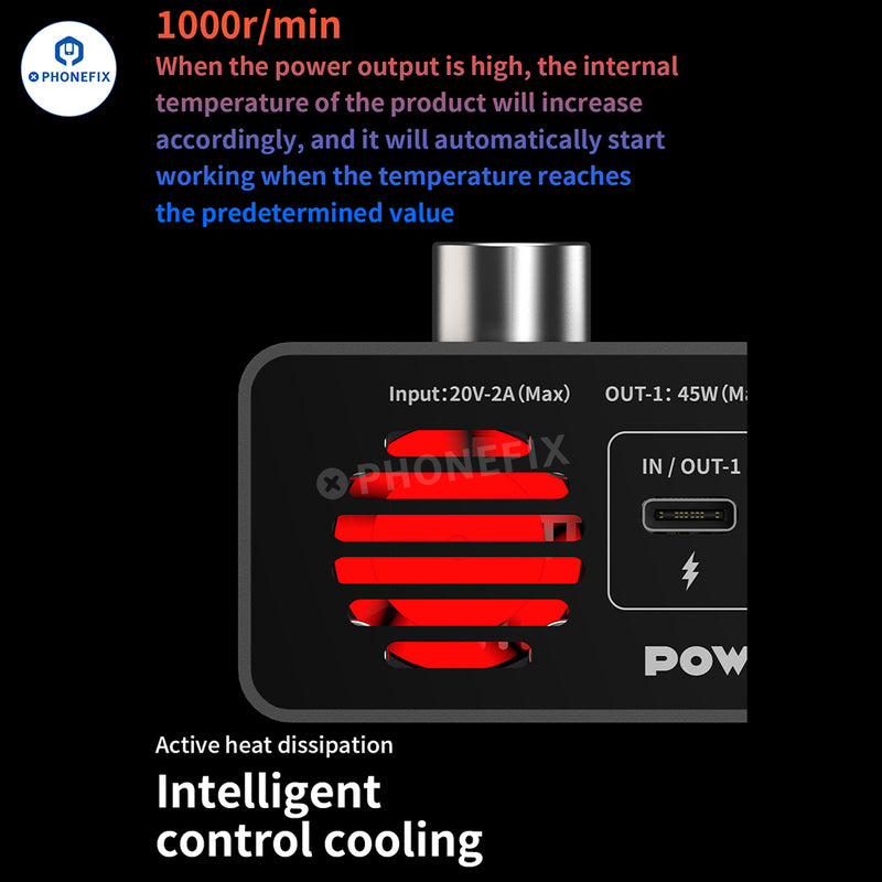 MECHANIC POWER BOX 2.0 DC-1205 Portable 12V 5A Power Supply