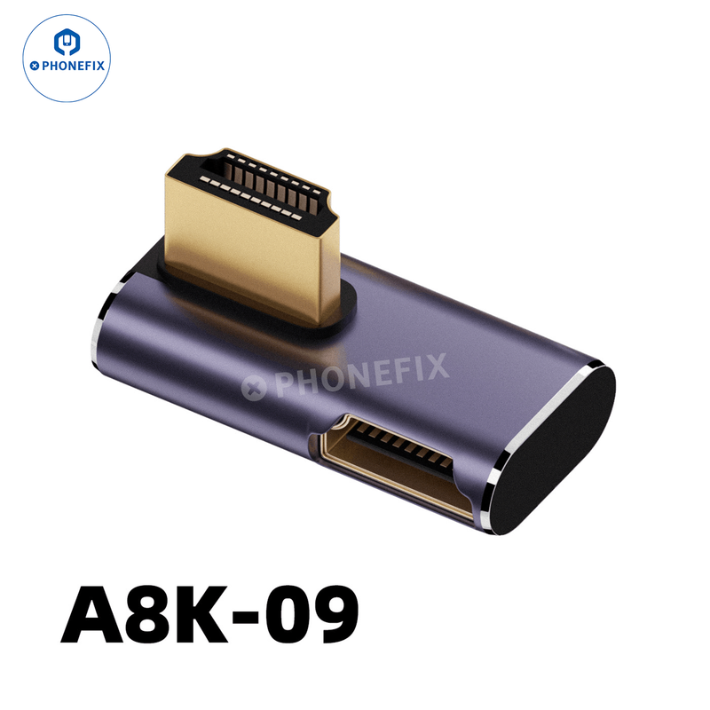 8K 60HZ 48Gbps Converter Extension Connector For Phone Laptop HDTV