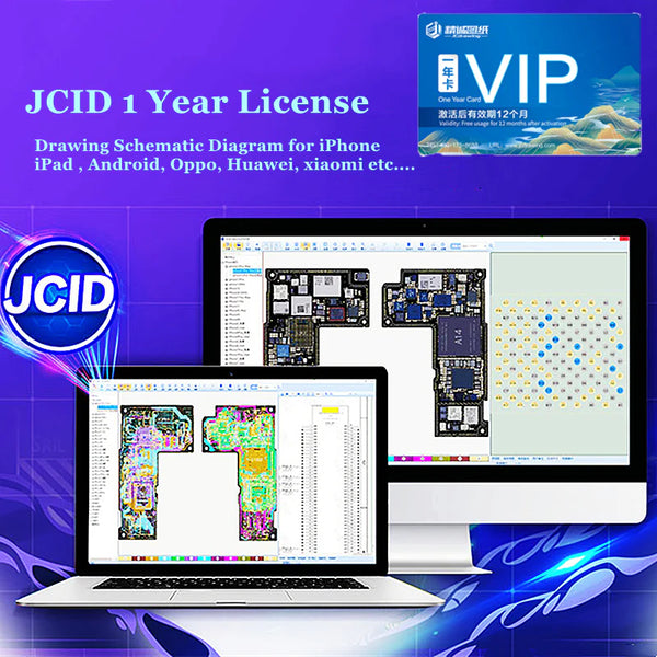 JCID Schematic Diagram Online Account Bitmap Circuit integrated For Phone