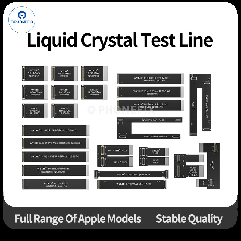 Wylie LCD Screen Test Flex Cable For iPhone X-15 Pro Max