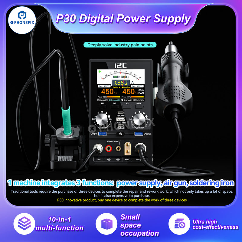 i2C P30 Digital Power Supply Multi-function Phone Repair Platform