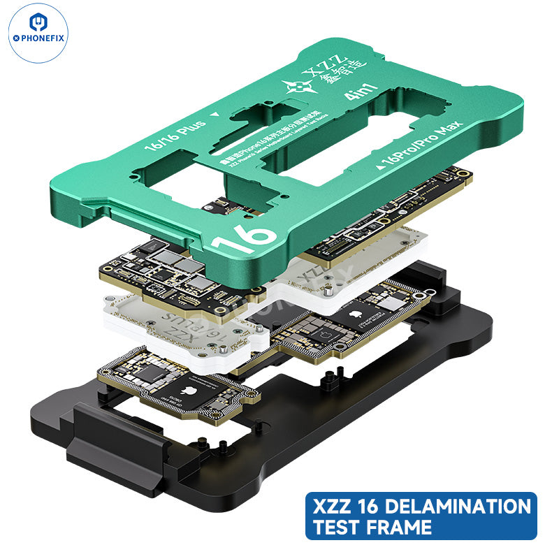 XZZ iSocket for iPhone 16 Plus/16 Pro Max Motherboard Layering Test