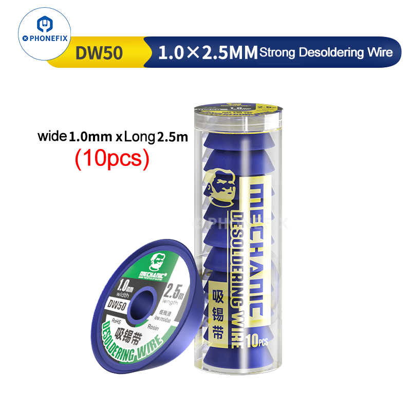 MECHANIC R300 DW50 Solder Wick Remover Desoldering Wire