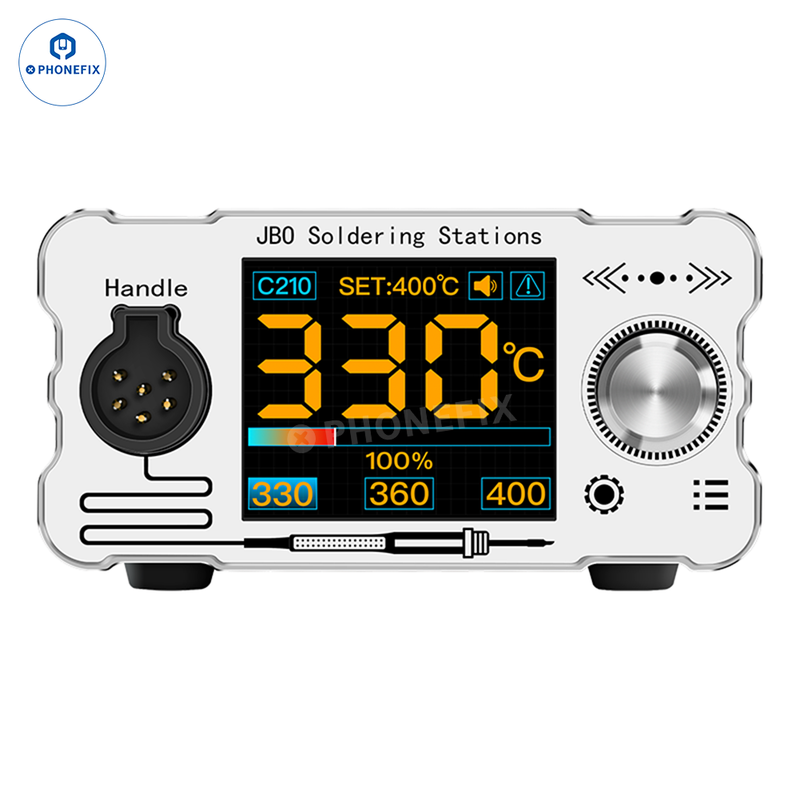 ZH-C210 Pro Precision Soldering Station With C210 Iron Tips