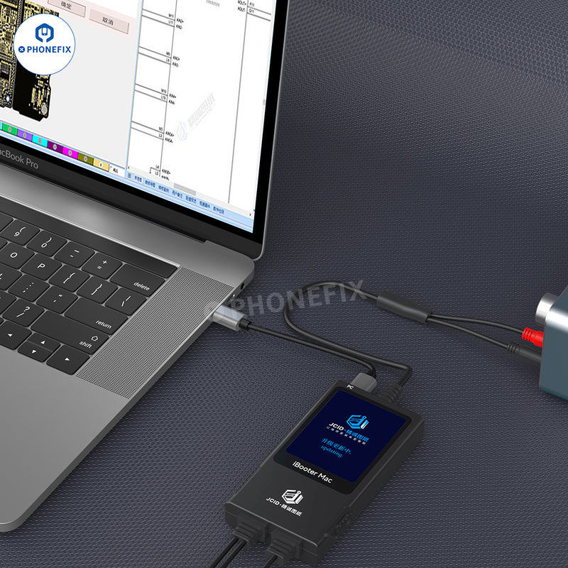 JCID Drawing iBooter Mac Current Analyzer for MacBook Repair