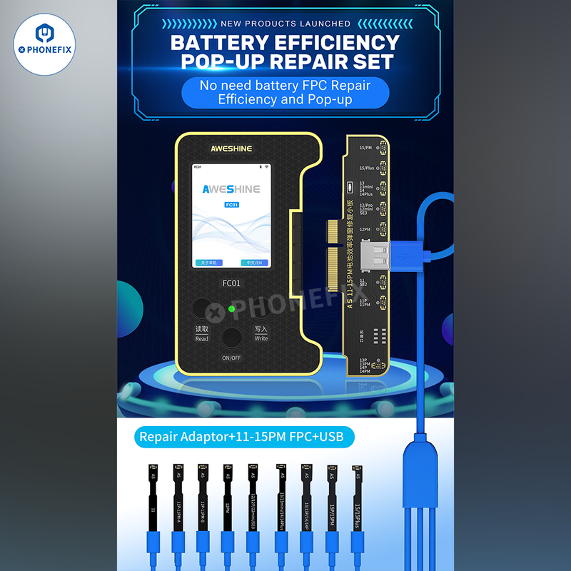 AWESHINE FC01 Mobile Phone Programmer For iphone battery