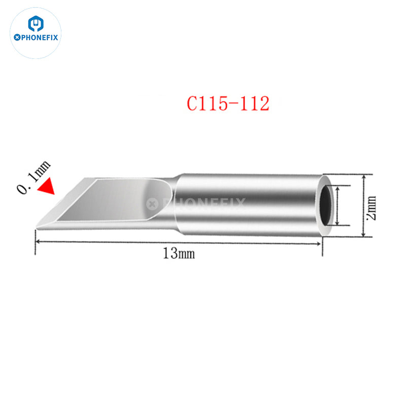 Replaceable Head for Recovering Dead C115/245/210 Soldering Tip