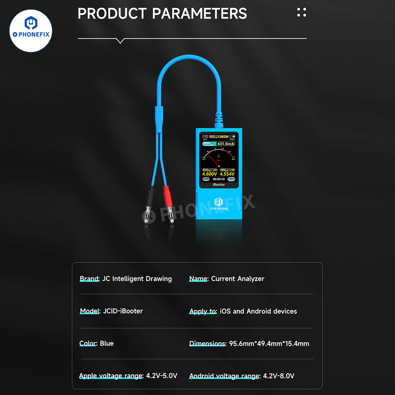 JCID iBooter Current Analyzer One-key Boot iPhone 7-16 Series