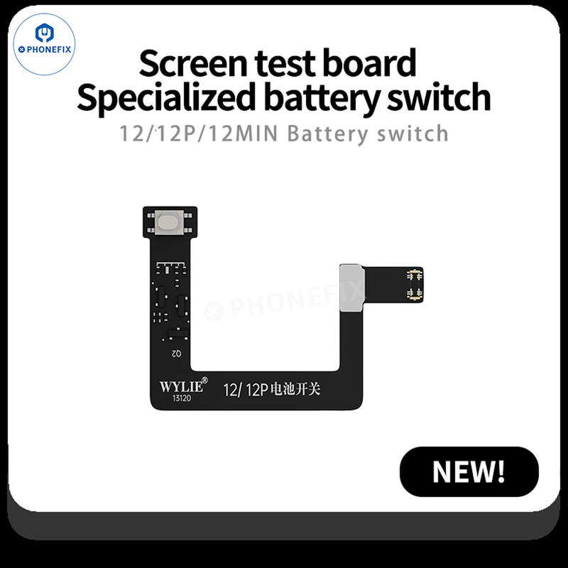 WYLIE Battery Switch Cable One-key Boot & Test iPhone Screen