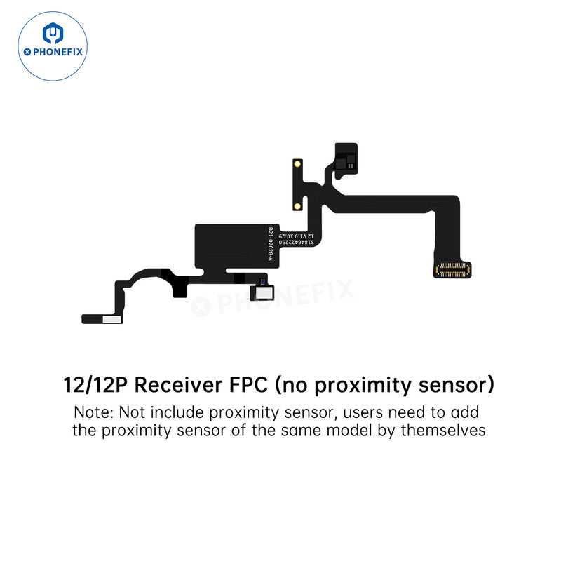 JC Receiver FPC Flex Repair iPhone X-15 Pro Max Face ID True Tone