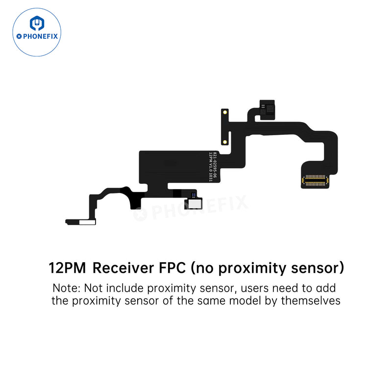 JC Receiver FPC Flex Repair iPhone X-15 Pro Max Face ID True Tone