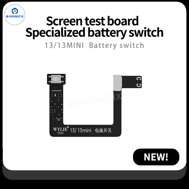 WYLIE Battery Switch Cable One-key Boot & Test iPhone Screen