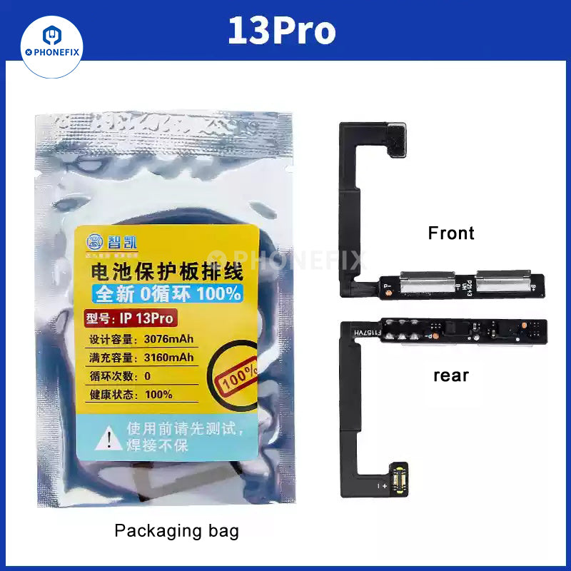 For iPhone X-16 Pro Max Battery Protection Board Flex Cable 0 Cycle