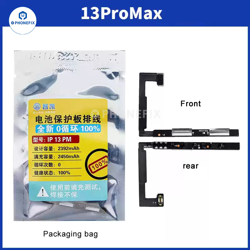 For iPhone X-16 Pro Max Battery Protection Board Flex Cable 0 Cycle