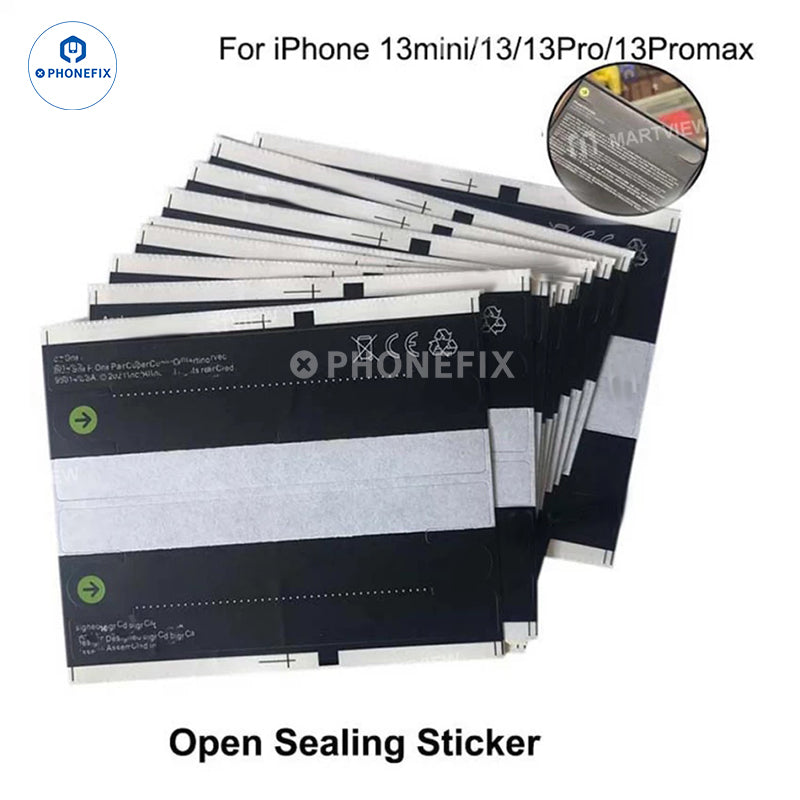 For iPhone 11/12/13/14/15/16 Pro Max Package Box Seal Sticker