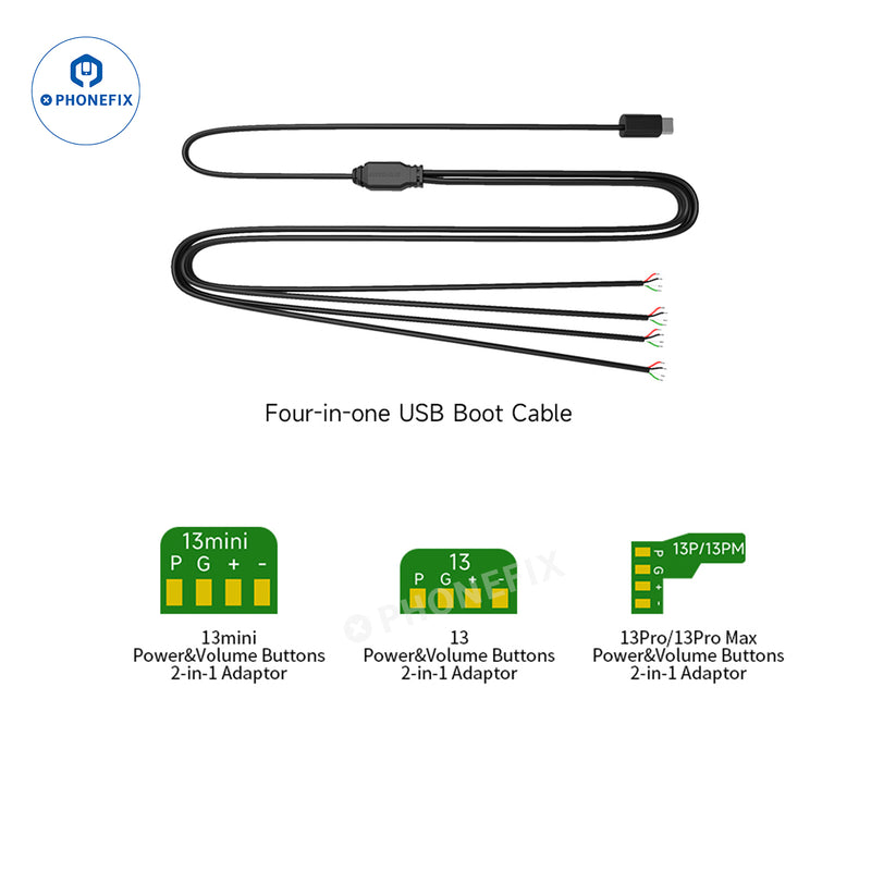 ST01 One-key DFU Box for iPhone X-16 Pro Max Recovery Mode