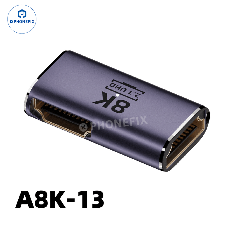 8K 60HZ 48Gbps Converter Extension Connector For Phone Laptop HDTV