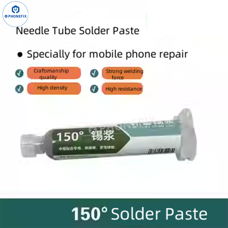 YCS Solder Paste 150/183/199℃ SMD PCB BGA Repair Syringe Flux