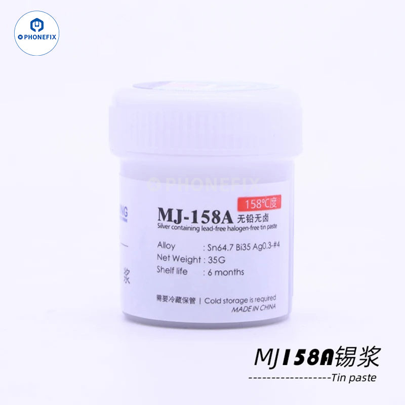 MiJing 138A 158A 190A 217A Lead-free Solder Tin Paste