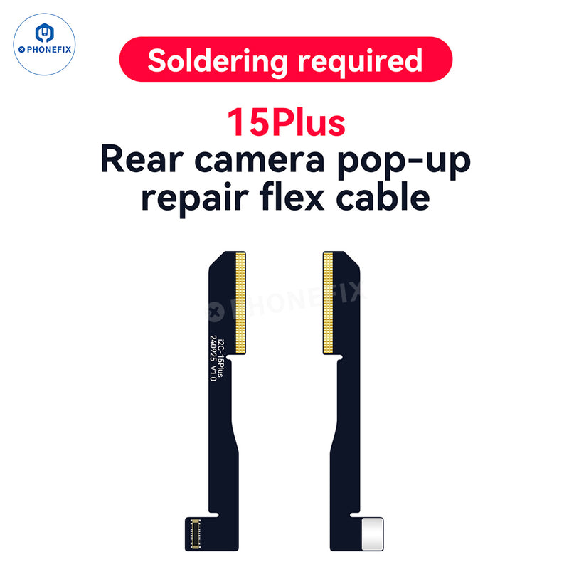 i2C i6S Rear Camera Flex Cable Removes "Unknown Part" Message