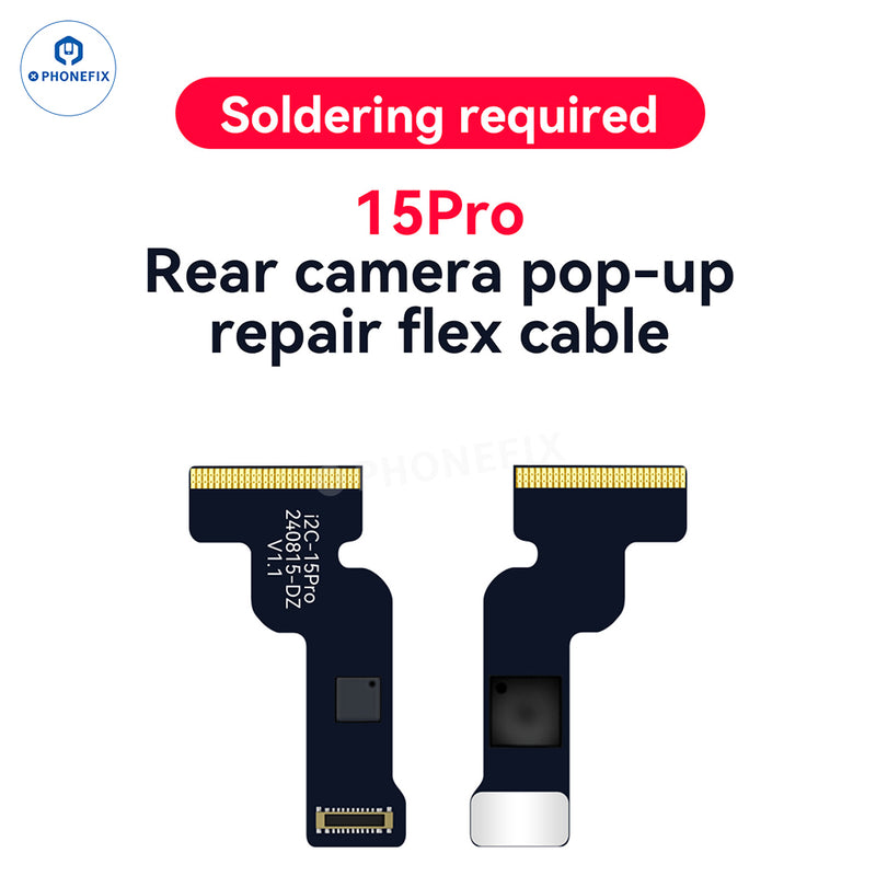 i2C i6S Rear Camera Flex Cable Removes "Unknown Part" Message