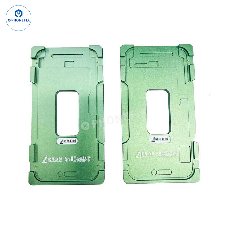 Aluminium Alloy LCD Screen Laminating Positioning Mould For IPhone