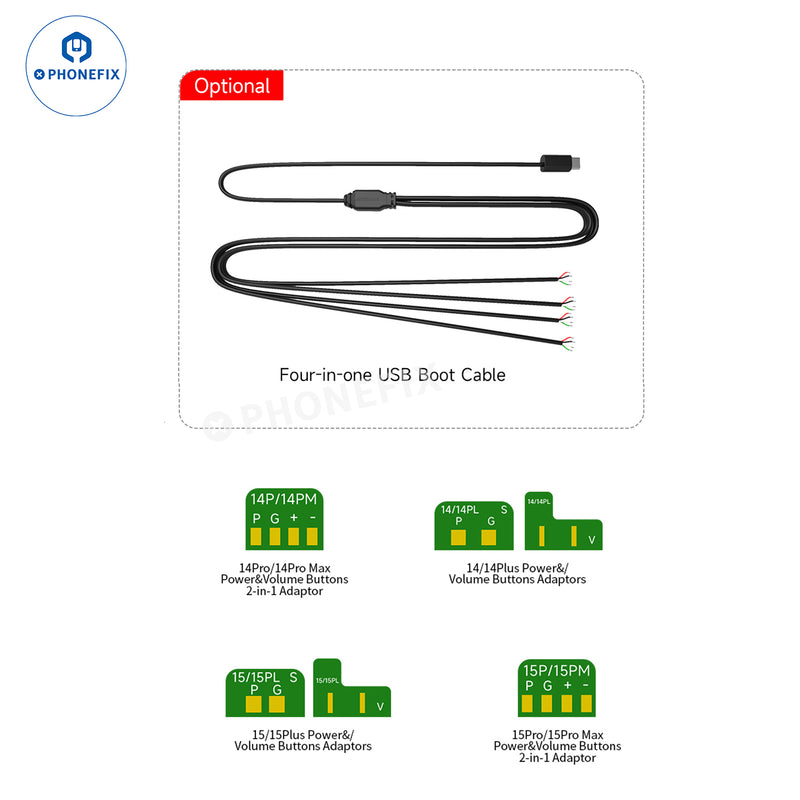 ST01 One-key DFU Box for iPhone X-16 Pro Max Recovery Mode