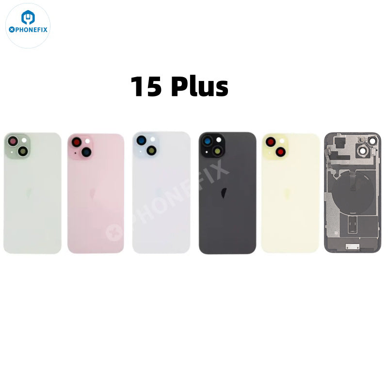 For iPhone Back Housing With Battery Frame Replacement Parts