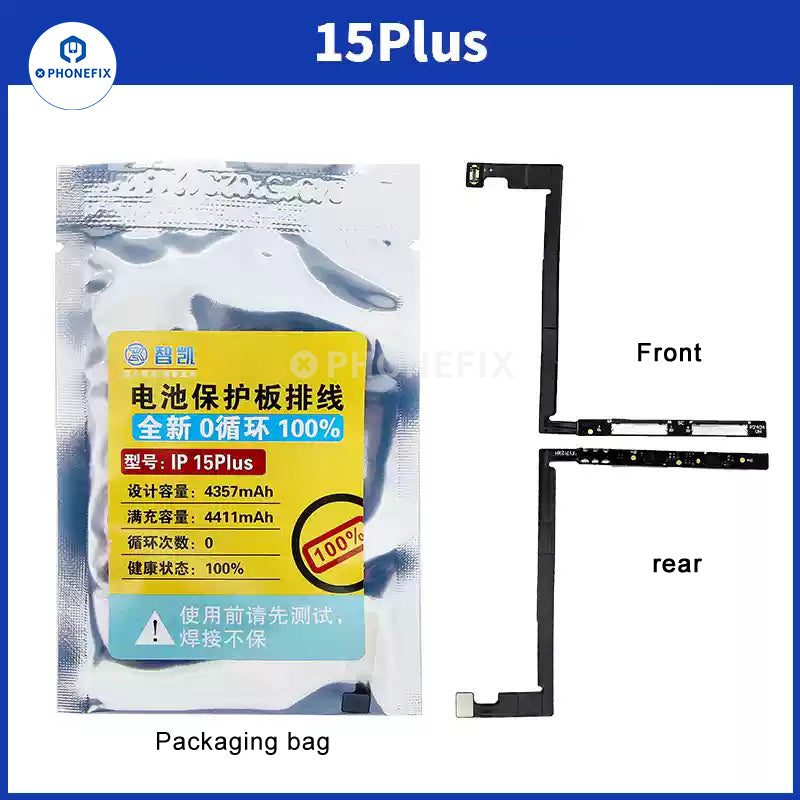 For iPhone X-16 Pro Max Battery Protection Board Flex Cable 0 Cycle