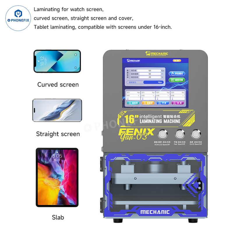 MECHANIC GAN-03 GAN-16 FENIX 16-Inch Screen Laminating Bubble Remover