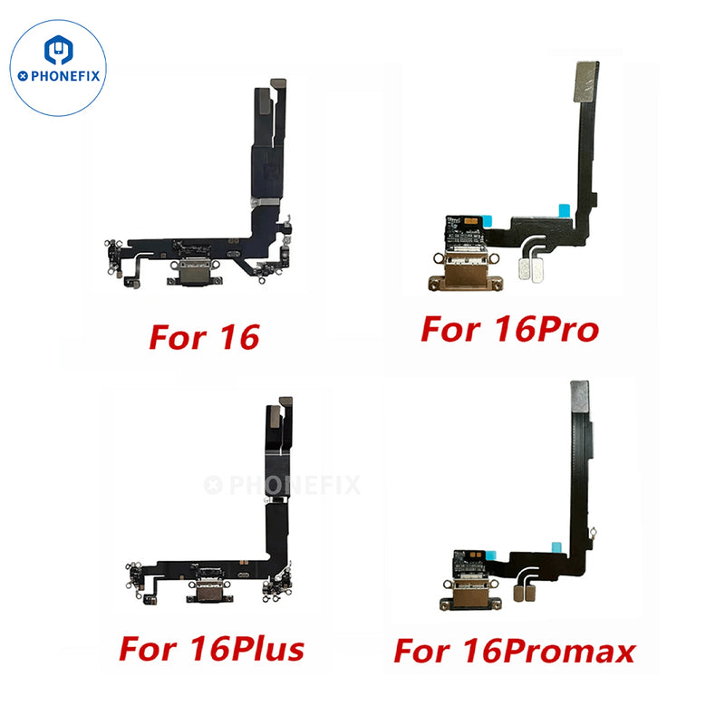 USB Charging Flex Cable For iPhone 8-16 Pro Max