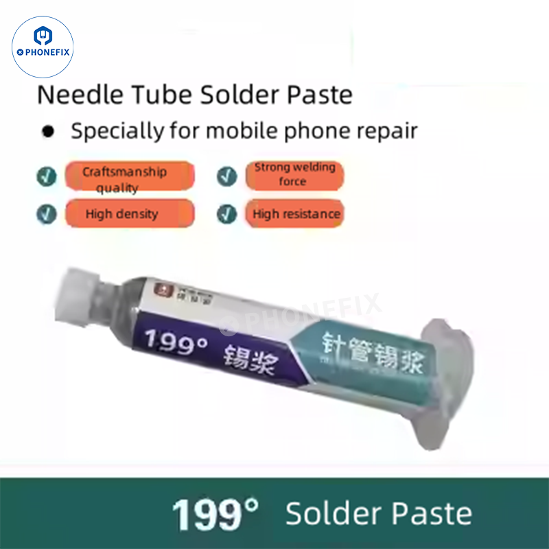 YCS Solder Paste 150/183/199℃ SMD PCB BGA Repair Syringe Flux