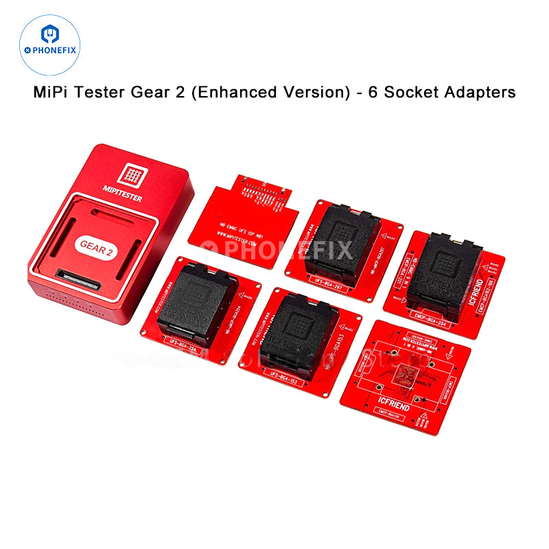 MiPiTester MINI Tester Box UFS153 UFS254 EMMC 13 IN 1 Adapter