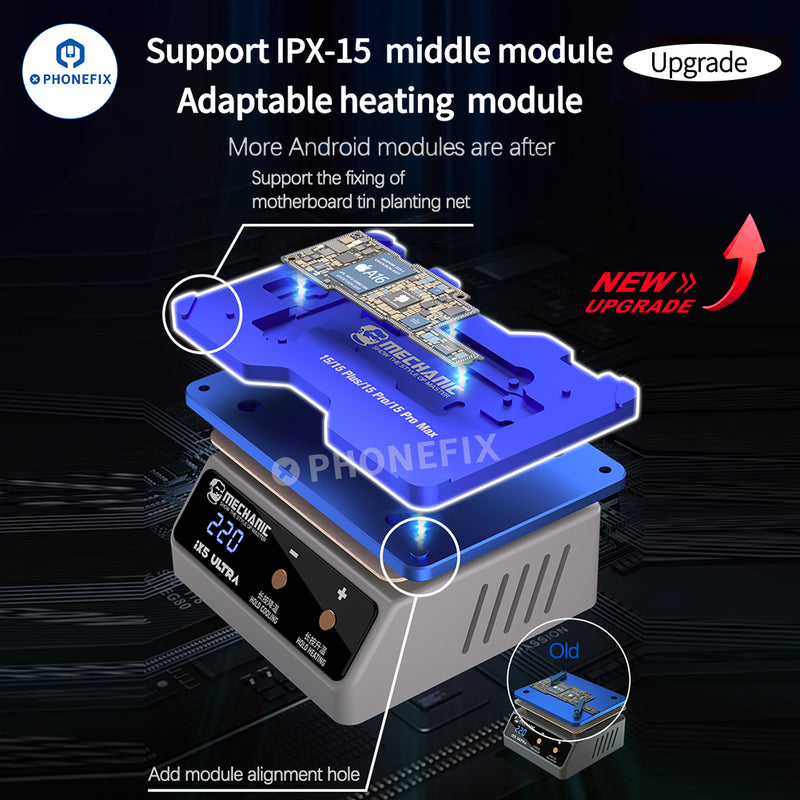 Mechanic IX5 Ultra Heating Platform Universal PCB Welding Table