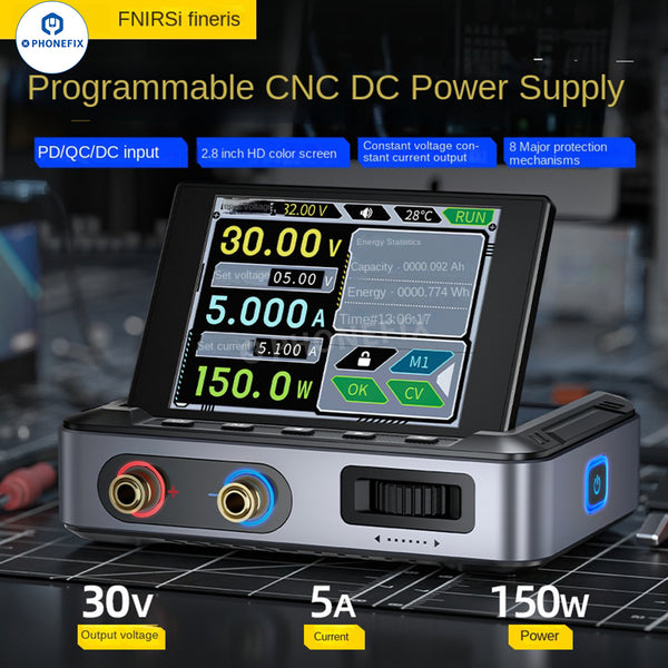 FNIRSI DPS-150 Programmable Mini DC Power Supply 30V 5A