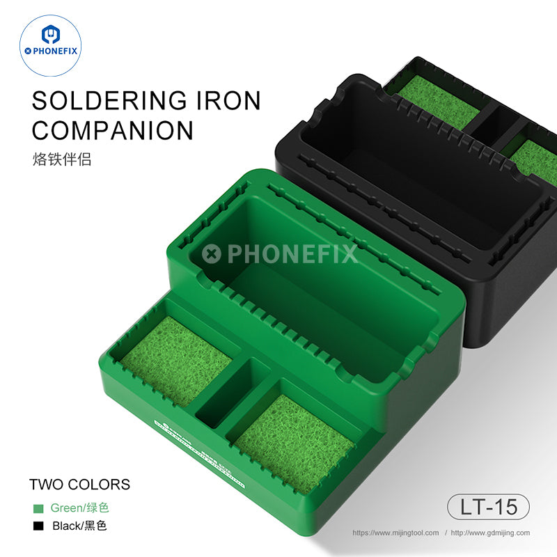 MIJING LT-15 Soldering Iron Companion With Cleaning Storage Area