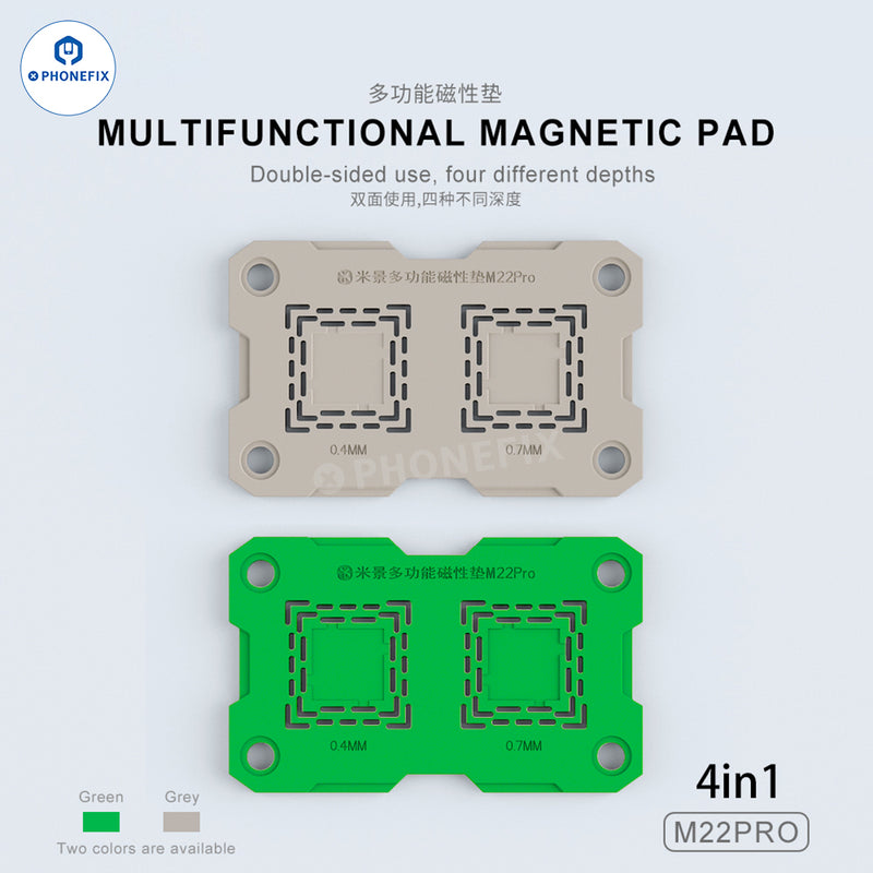 Mijing M22 Pro Double-sided Magnetic Mat Chip Soldering Silicone Pad