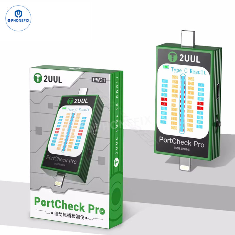 2UUL PortCheck Pro Lightning Type-C Charging Tail Plug Detector