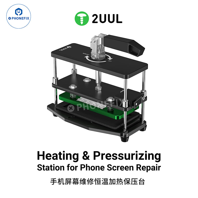 2UUL Heating Pressurizing Station For Phone Screen Pressure Repair